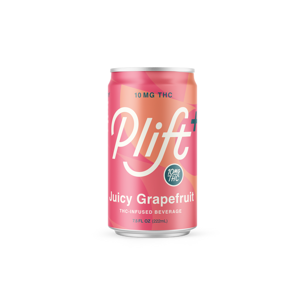 Plift+ (10mg THC) - Juicy Grapefruit 8pk – SOBER(ISH)