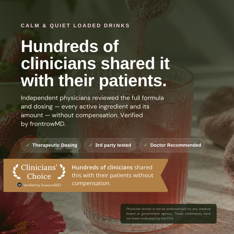 Calm & Quiet Loaded Drink