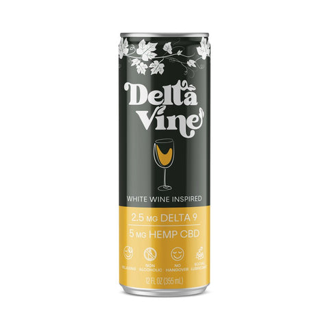 Delta Vine White Blend – THC Wine Alternative (4-Pack)