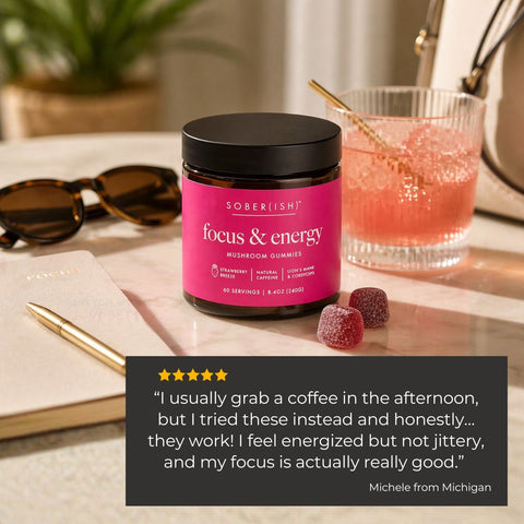 Sober(Ish) Functional Focus & Energy Gummies