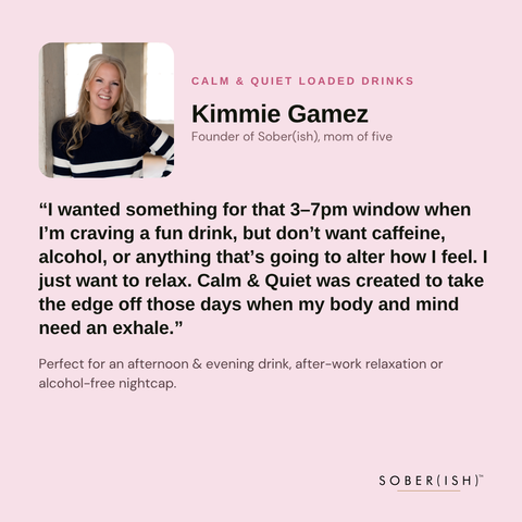 Calm & Quiet Loaded Drink
