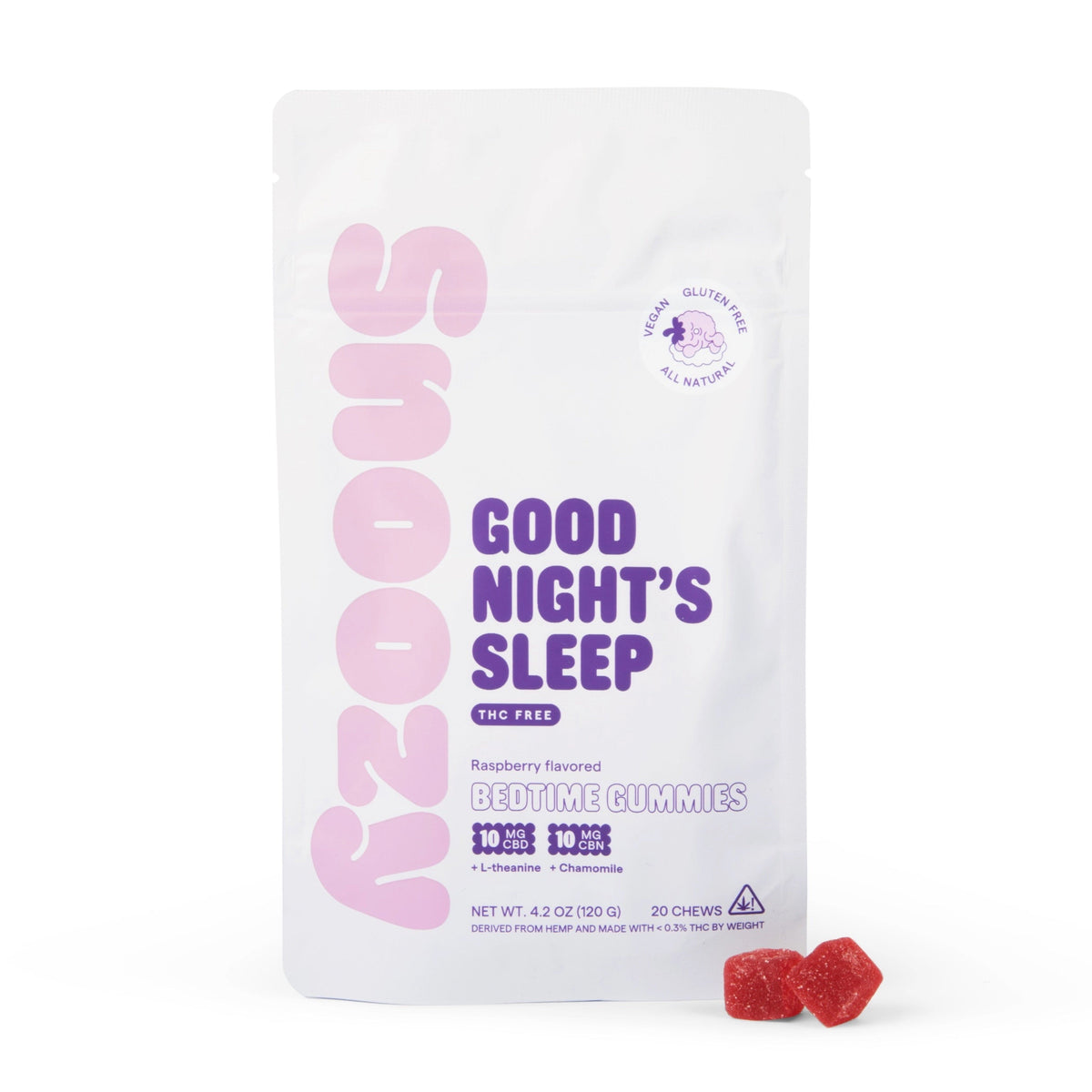 CBD Gummies For Sleep | Snoozy – SOBER(ISH)