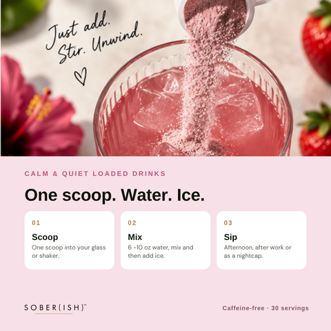 Calm & Quiet Loaded Drink