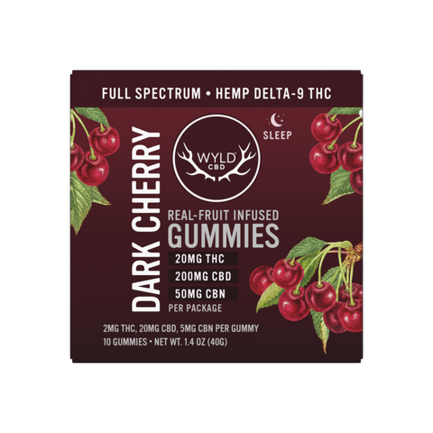 Low-Dose Dark Cherry THC:CBD:CBN | Rest