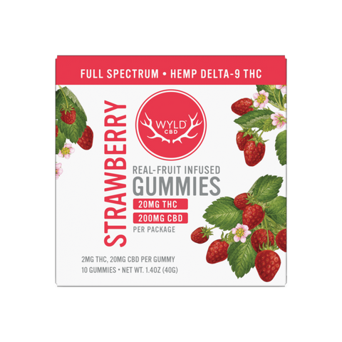 Low-Dose Strawberry CBD:THC | Calm