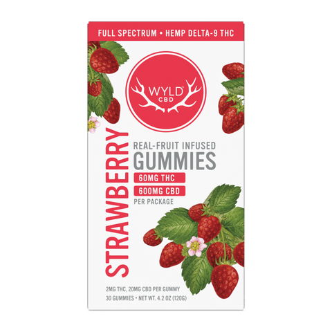 Low-Dose Strawberry CBD:THC | Calm