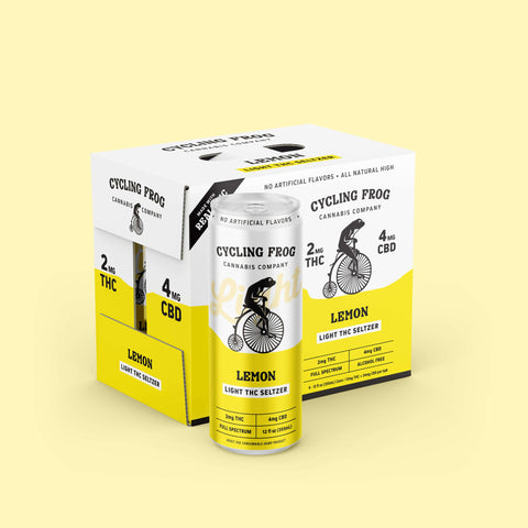 Lemon THC Light Seltzer, 6pk