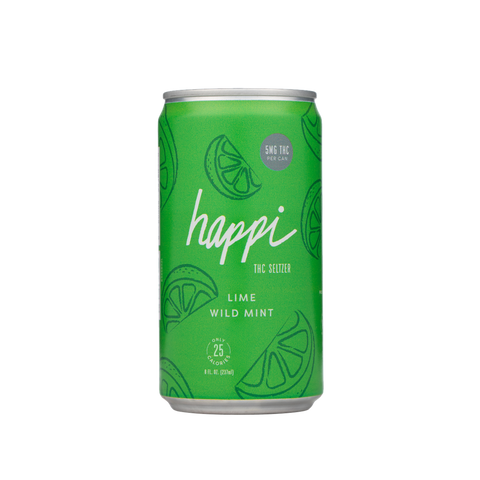 Lime Wild Mint THC Seltzer