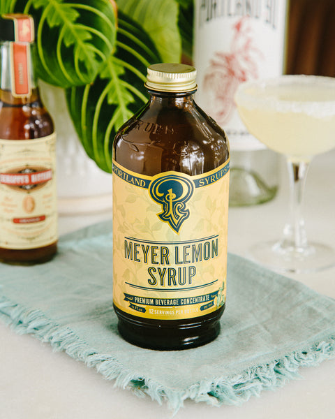 Meyer Lemon Syrup two-pack by Portland Syrups