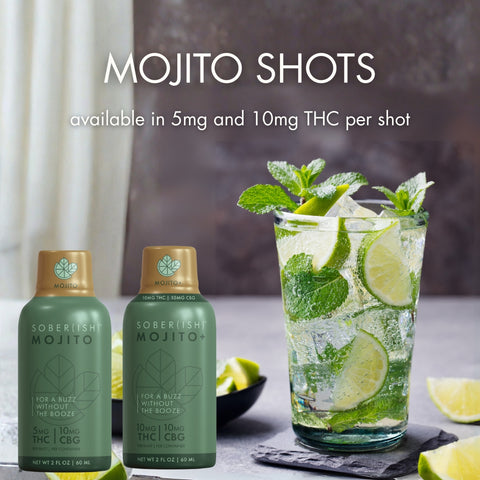 Sober(ish) Mojito Shots