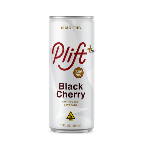 Plift+ Zero (10mg THC) - Black Cherry 8pk