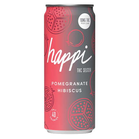 Pomegranate Hibiscus THC Seltzer