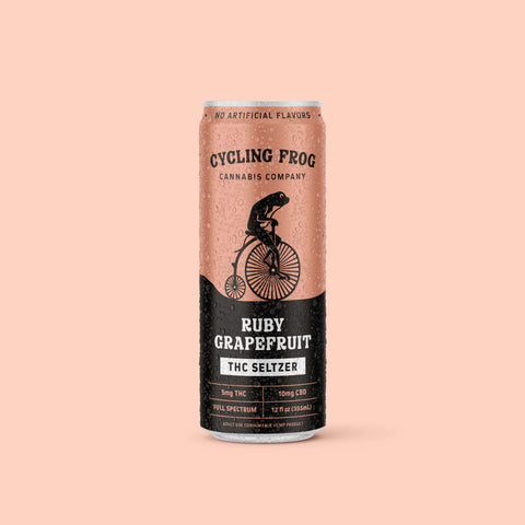 Ruby Grapefruit THC Seltzer, 6pk