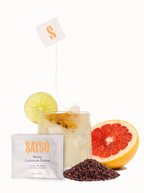 Skinny Cardamom Paloma (8 ct) by SAYSO