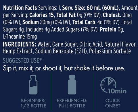 Sober(ish) Sleep Shots