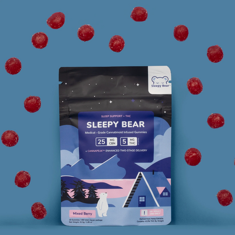 Sleepy Bear + THC (CBN/THC) - Sleep Support