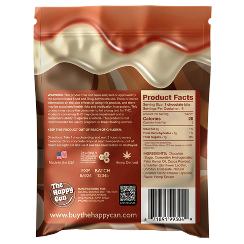 Caramel Mocha Chocolate Drops