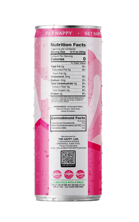 Tropical Strawberry Sparkling Water - 4Pack