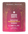 5mg THC + 5mg CBN Passion Fruit Gummies, 20ct - Upstate Elevator Supply Company