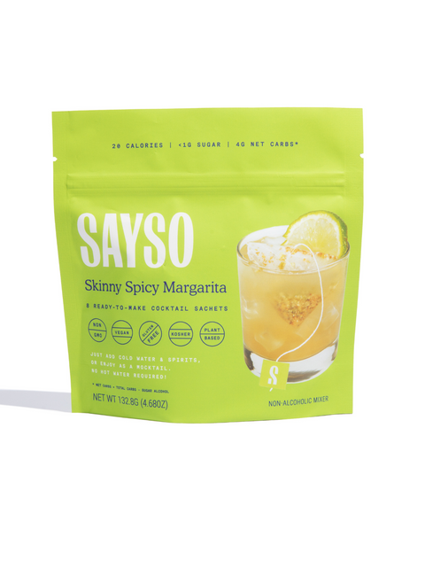 Skinny Spicy Margarita (8 ct) by SAYSO