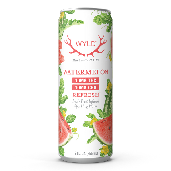 TRUE テルペン CBD CBN CBG 10ml ウォーターメロンモヒート Watermelon THC:CBG Sparkling Water | Refresh – SOBER(ISH)