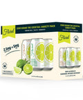 12-Can Cocktail Variety Pack (2.5mg THC)(Zero Sugar) - front label view