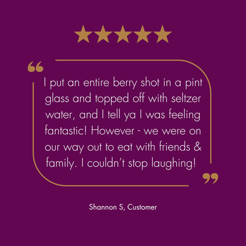 Sober(ish) Berry Shots