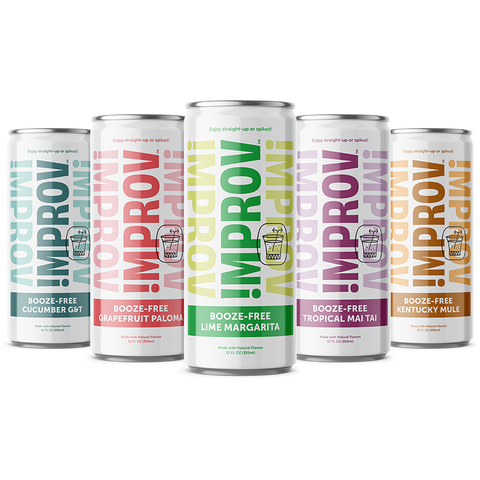 Booze-Free Party Pack!  32 pack by IMPROV Booze-Free Cocktails