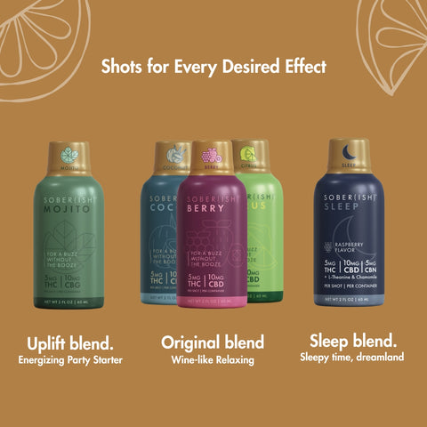 Sober(ish) Citrus Shots