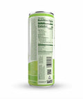 The image shows the back of a "Drinkin' Buds Beverages" Margarita can, featuring a Nutrition Facts label with 30 calories per 12 oz and 13% juice content. It includes a QR code, THC warning, and "Powered by SōRSE" branding.