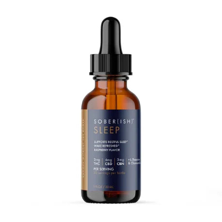 Sober(ish) Sleep Drops bottle