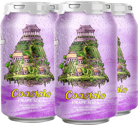 Coastalo THC Drinks | Hemp-Infused Sparkling Beverages