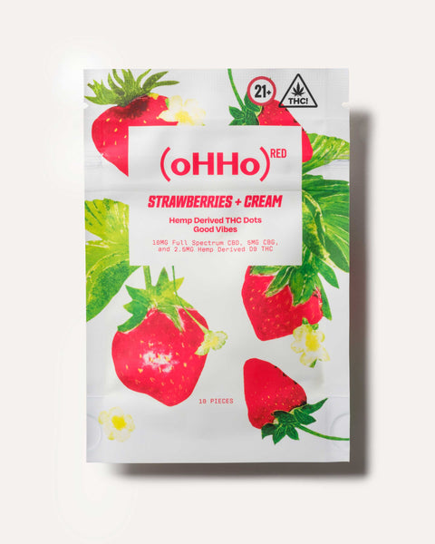 oHHo (RED) Strawberry Cream Dots