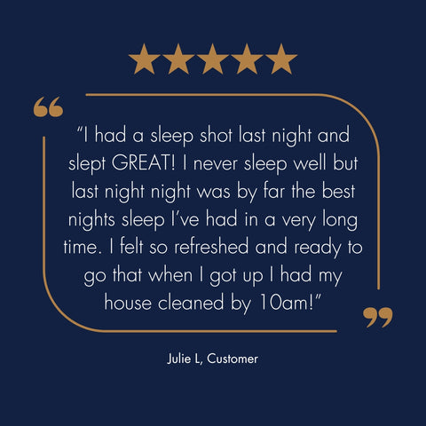 Sober(ish) Sleep Shots